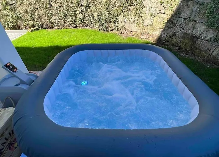 4younic Glonn1 * Boxspring * Jacuzzi * Netflix*65“ Glonn
